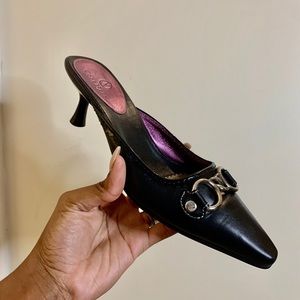 Cole Hann Leather Mules